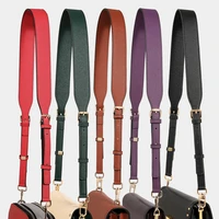 fashion colorful bag strap pu leather three stops handles for shoulder bags straps belt accessories for women handbag 151377 df