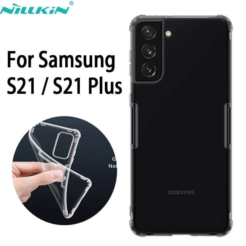 Для Samsung S20 чехол Nillkin из серии Nature прозрачный мягкий TPU для Galaxy S21 + Plus Ultra корпус 5G |