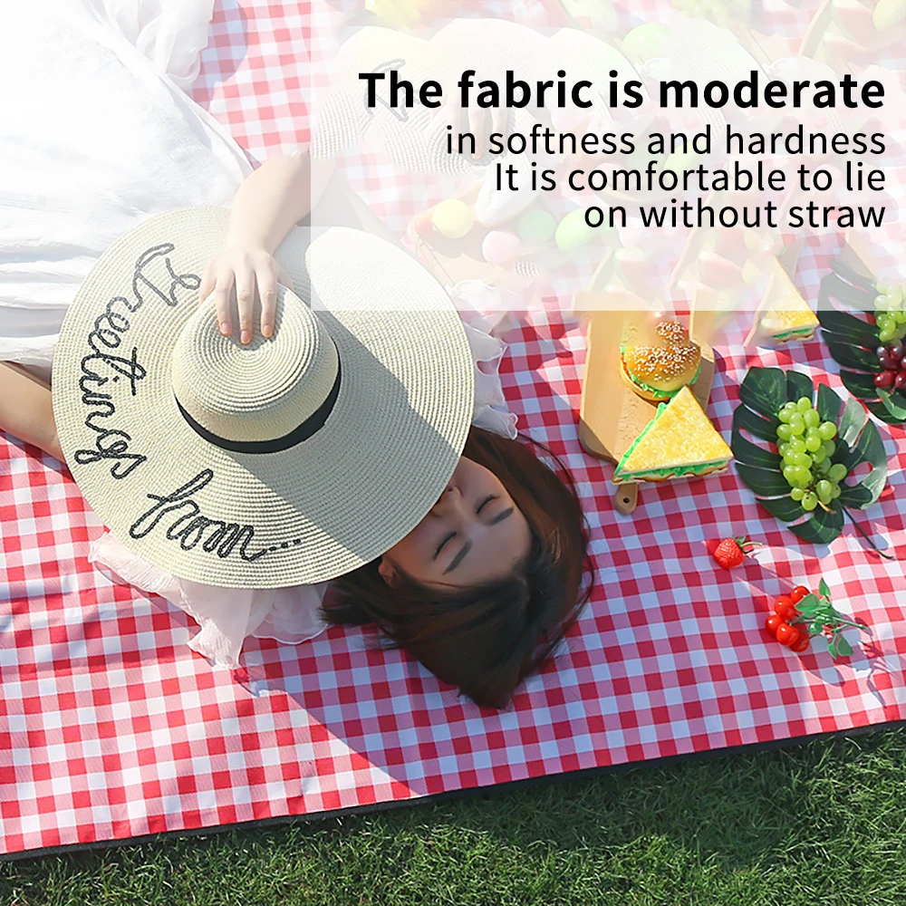

Picnic Moistureproof Cushion Mattress Pad Hiking Soft Waterproof Camping Hiking Portable Cushion Pad Outdoor Folding Camping