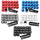 Крышка винта ступицы автомобиля для Suzuki Jimny Kizashi Grand Vitara SX4 Swift Fiat punto abarth колпачки на Колесные гайки автомобиля ducato, 20 шт., 500