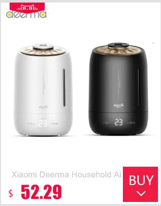 Xiaomi Deerma бытовой увлажнитель воздуха, очиститель воздуха, производитель тумана, синхронизация с интеллектуальным сенсорным экраном, Регулируемое количество тумана 5л