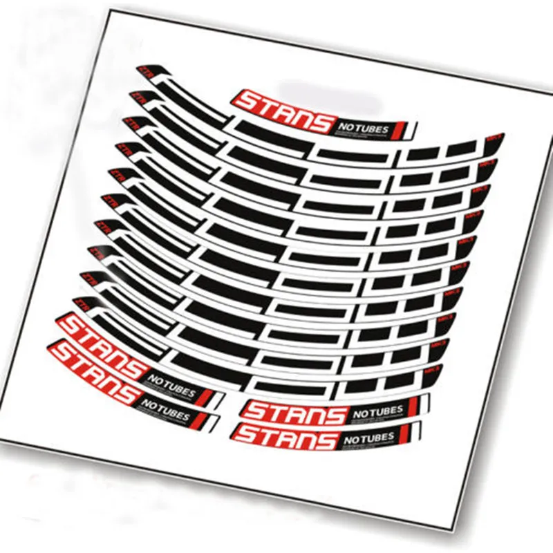 

Bicycle Wheelset Decals for Stan's NOTUBES FLOW MK3 Stickers of Mountain Bike cycling accessories Decals Free Shipping
