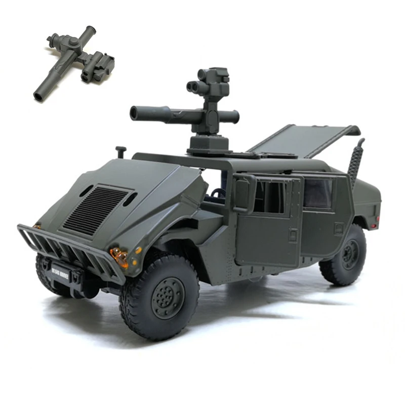 1:32 США Hummer M1046 военная модель автомобиля Россия тигр м взрывозащищенный