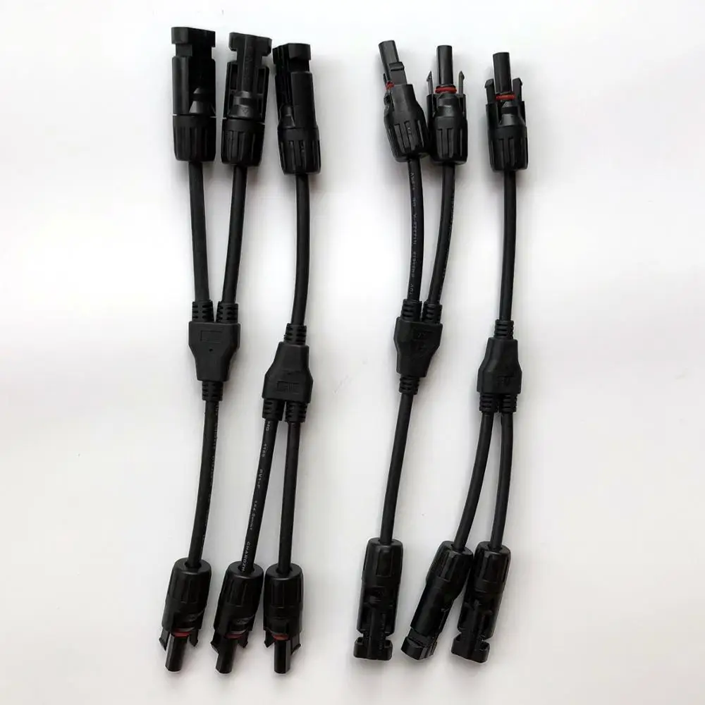 Параллельный соединитель солнечной панели 5 пар/2 пары Y образный PV солнечный