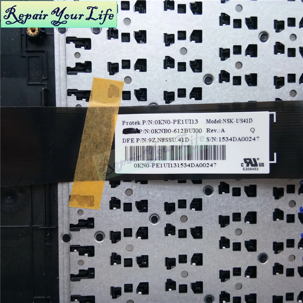Ремонт You Life Клавиатура для ноутбука ASUS X550 X550VA X550JD X550WE клавиатура с американским