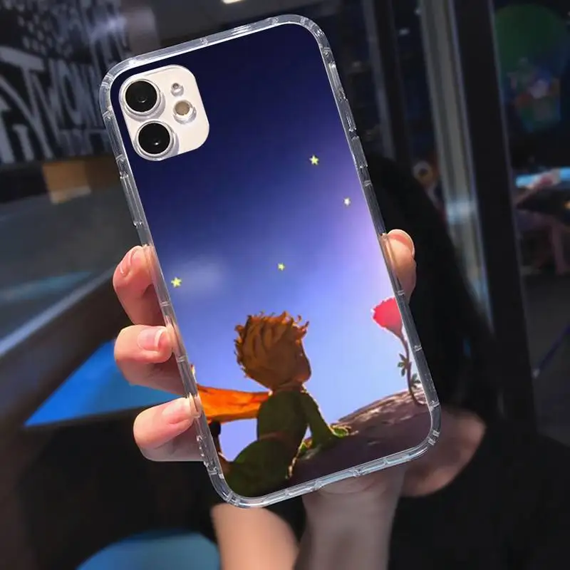 

Little Prince Soft Phone Case Transparent Case For Iphone 6 6s 7 8 Plus XR X XS 11 12 Pro Max