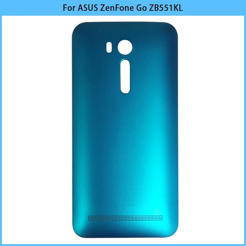Новый задний корпус ZB551KL для ASUS ZenFone Go Пластиковая Крышка батарейного отсека