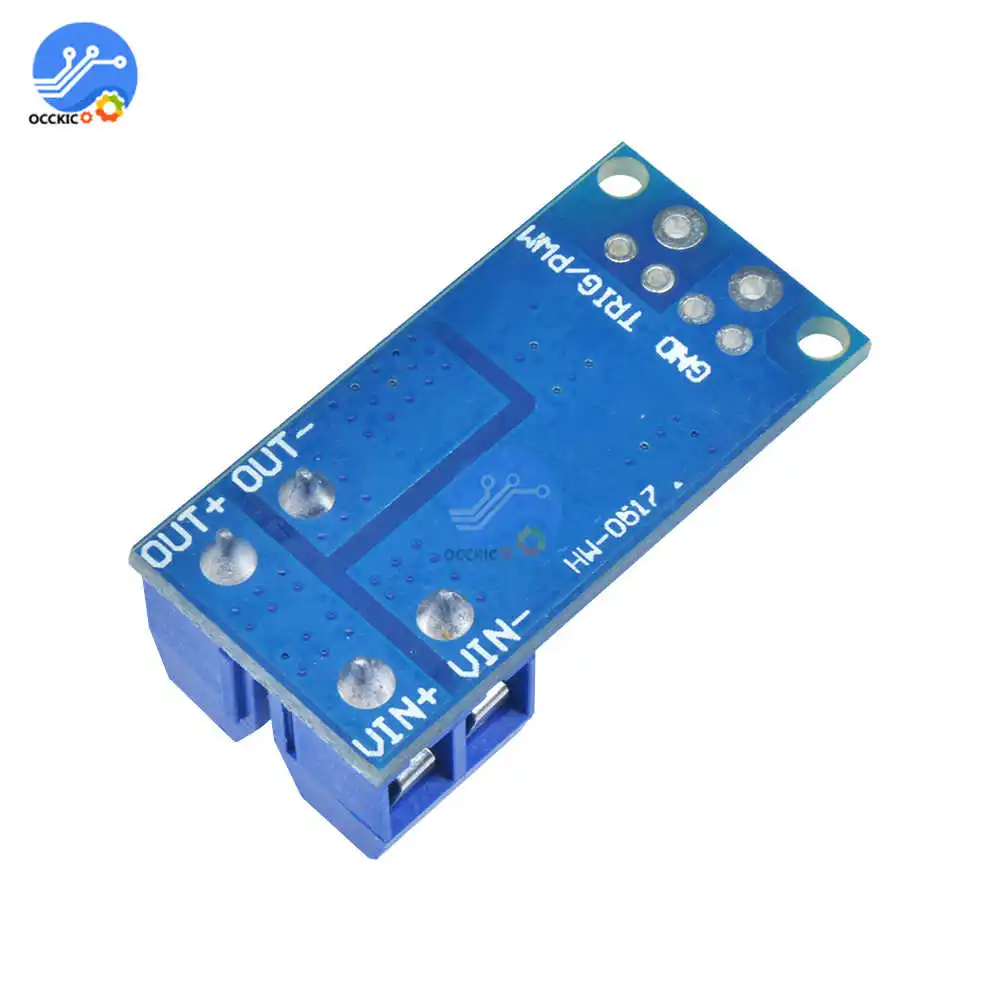 Высокая Мощность 15A 400 Вт MOSFET триггер переключениt приводной модуль ШИМ-регулятор электронный переключатель Управление Панель DC 5 V-36 V