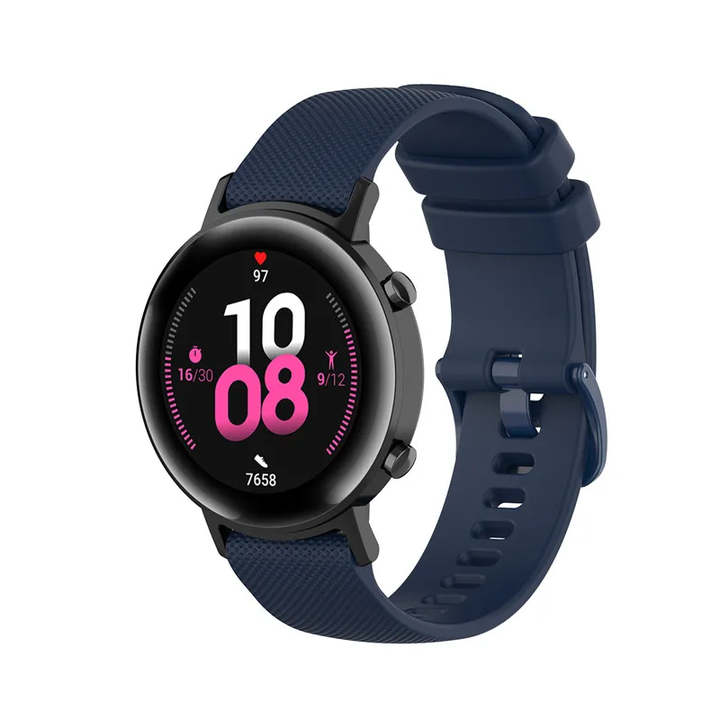 

Ремешок силиконовый для Samsung Galaxy watch 46 мм 42 мм active 2, браслет для часов Gear S3 Frontier/S4, 20 мм/22 мм, 20/22 мм