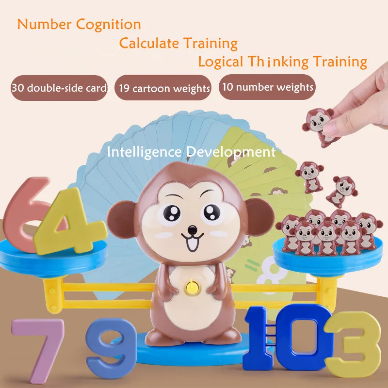 Цифры балансировка математическая игра развивающие математические игрушки