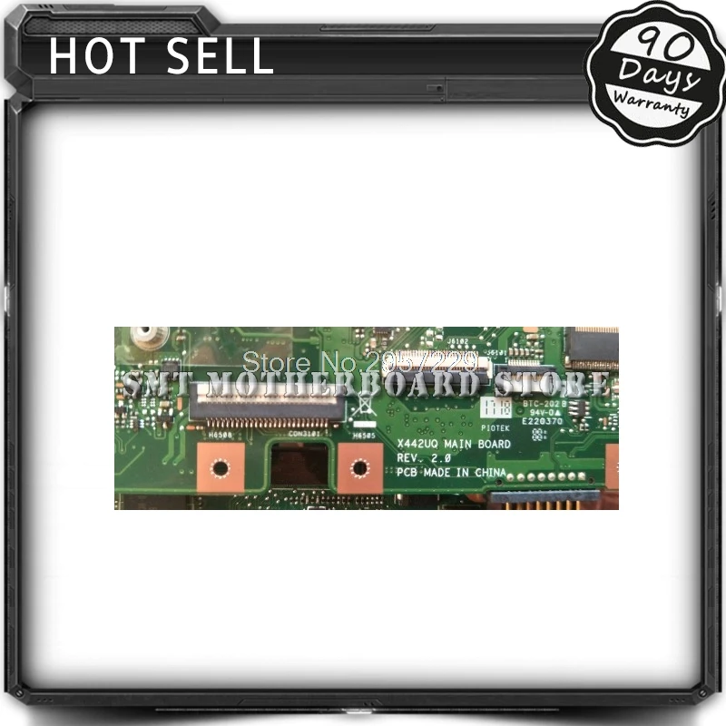 Billig Für For Asus X442 X442U X442UQ I7-8250 CPU Laptop Motherboard System Board Haupt Board Mainboard Karte Logic Board Getestet Gut S-6