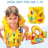 new puddle jumper summer baby kids inflatable swim life jacket buoyancy safety child life vest float swimming aid for age 1 10