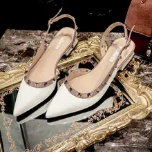 Zapatos De tacón De aguja para Mujer, calzado bonito y dulce De 3cm, para primavera y verano, para fiesta y Club nocturno (4)