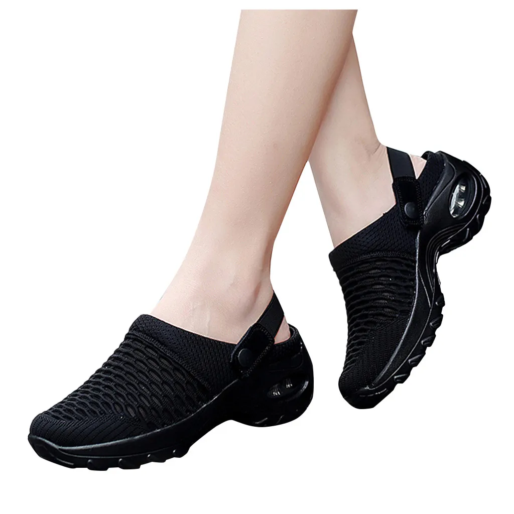 Сандалии туфли на платформе и каблуке светильник из сетчатого материала