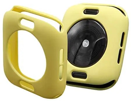 Silicone Case for Apple Watch 6 SE 5 4 3 2 1 42MM 38MM for iWatch 4 5 40MM 44MM Watch Cover Screen Protection Shel Soft Bumper