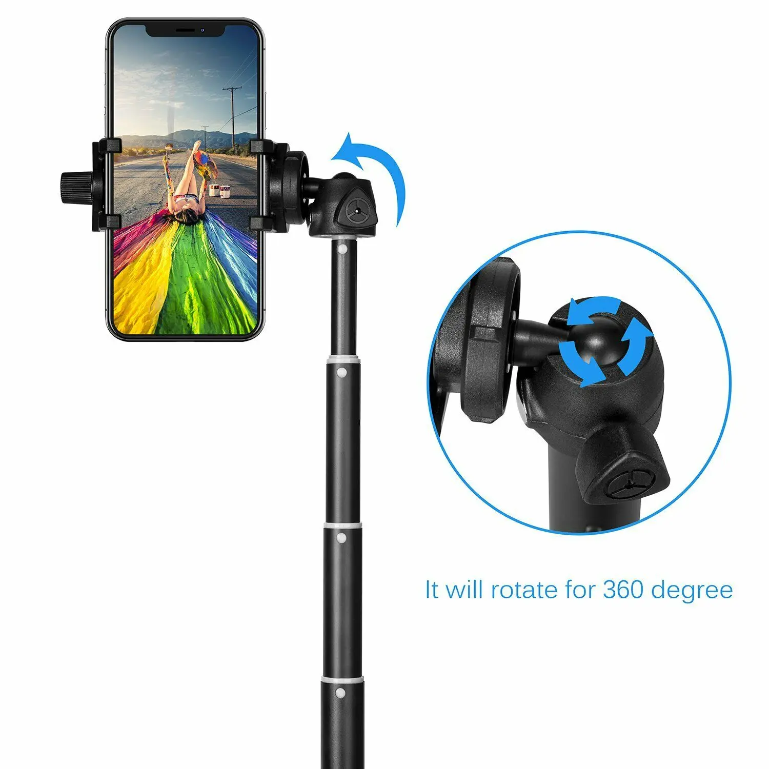 Оригинальный Портативный штатив Yunteng YT 9928 3 в 1 монопод селфи палка Bluetooth