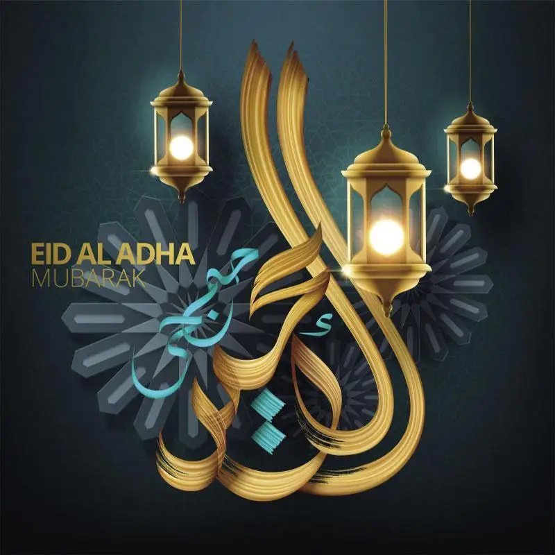 

Happy Eid Al Adha Mubarak Photography Backdrop Ramadan Festival Lantern Baby Portrait Photocall Backgrounds Photo Studio