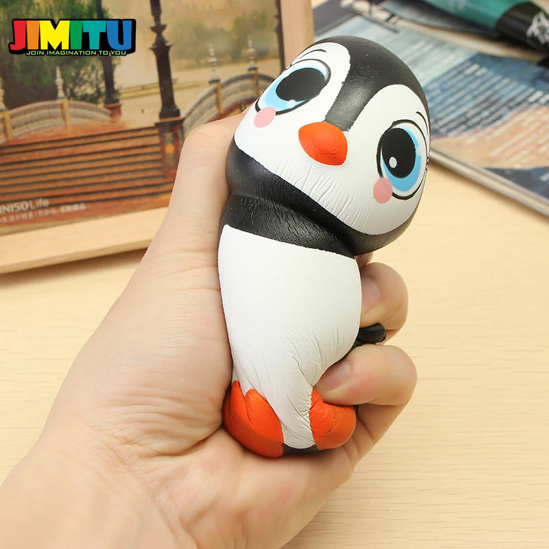 JIMITU 14 см милые сжимаемые Пингвины медленно поднимающиеся Kawaii игрушки антистресс