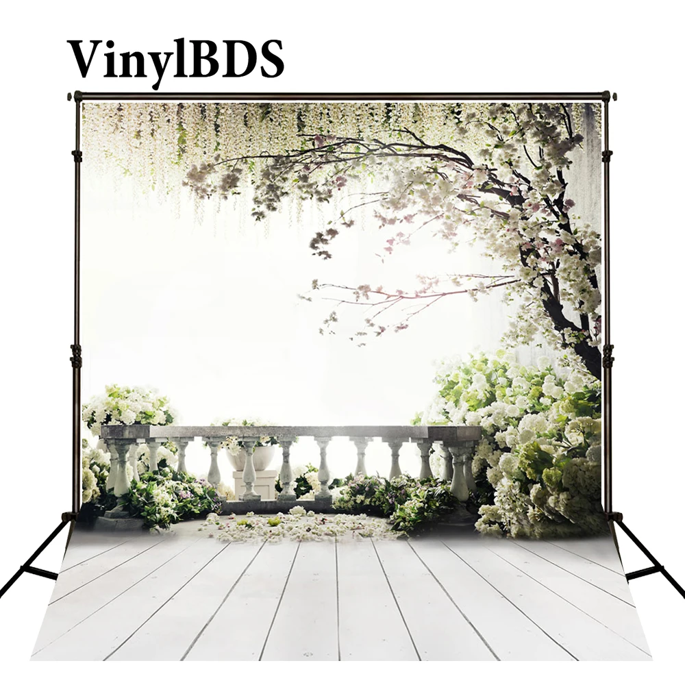 VinylBDS 10x10 футов Цветочная стена свадебные фотографии фоны Весна Сад Фон