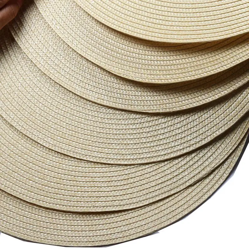 Крытый и открытый круглый тканые салфетки набор из 6 идеально подходит для осени