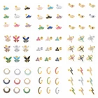 Женские маленькие серьги-гвоздики CANNER из серебра 2021 пробы с нежным жемчугом, 925