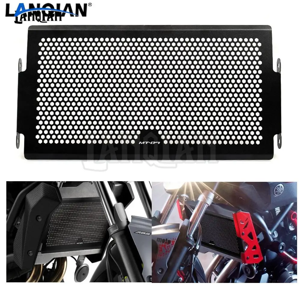 

Moto Radiator Protective Cover Grill Guard For Yamaha MT-07 MT07 MT 07 2014 - 2016 Radiator Grille Guards