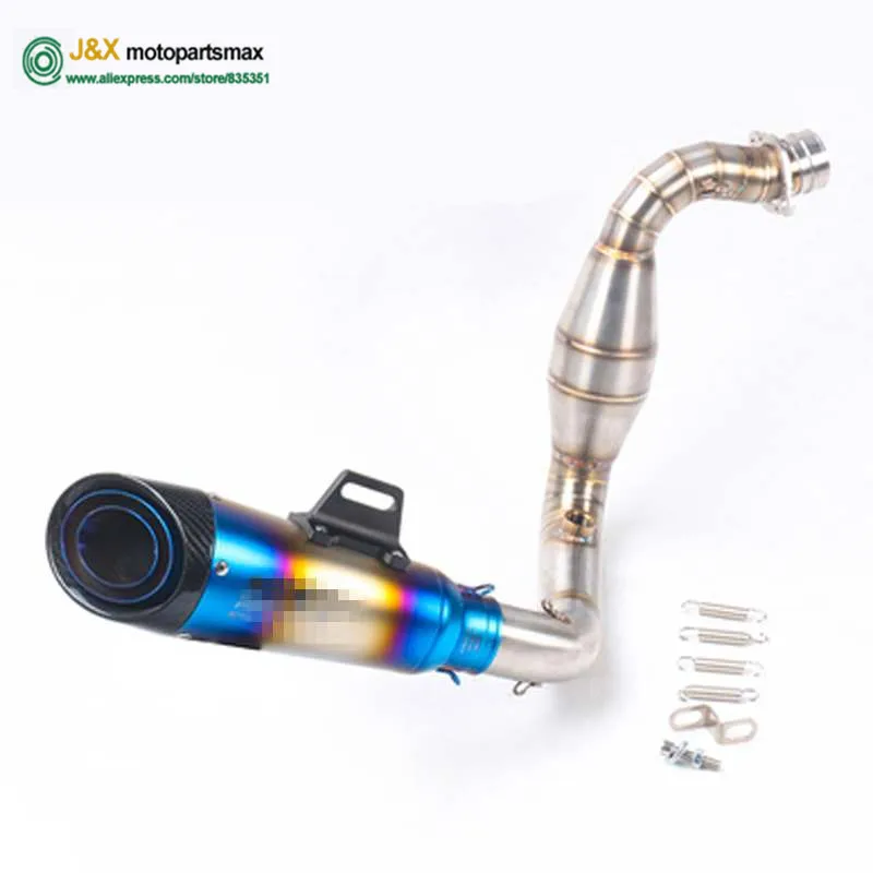 

G310GS exhaust G310R exhaust Motorcycle Exhaust contact middle pipe for For bmw G310R G310GS G 310R G 310GS
