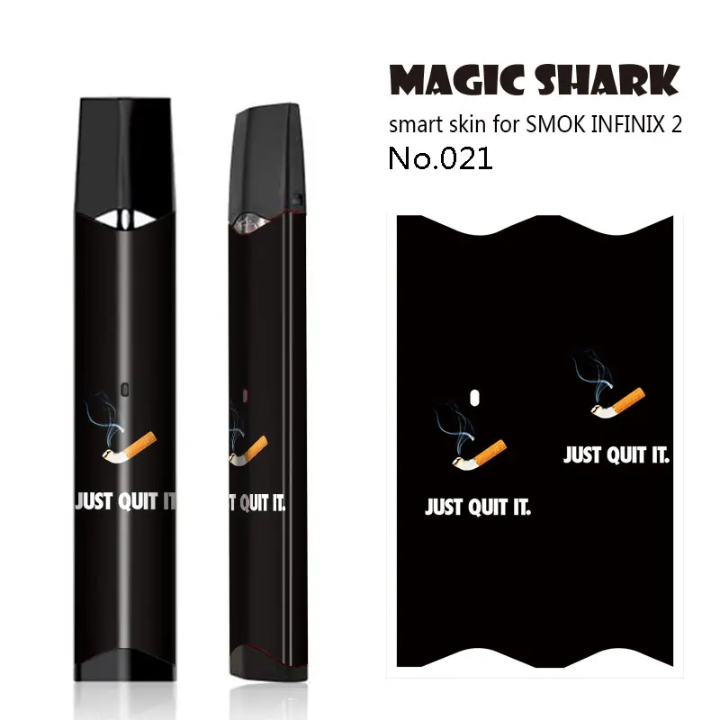 Magic Shark Leopard V-Vendetta Skull Wood Winter Coming Flower Cover Case Sticker Full Wrap Film for Smok Infinix 2 016-028 | Мобильные