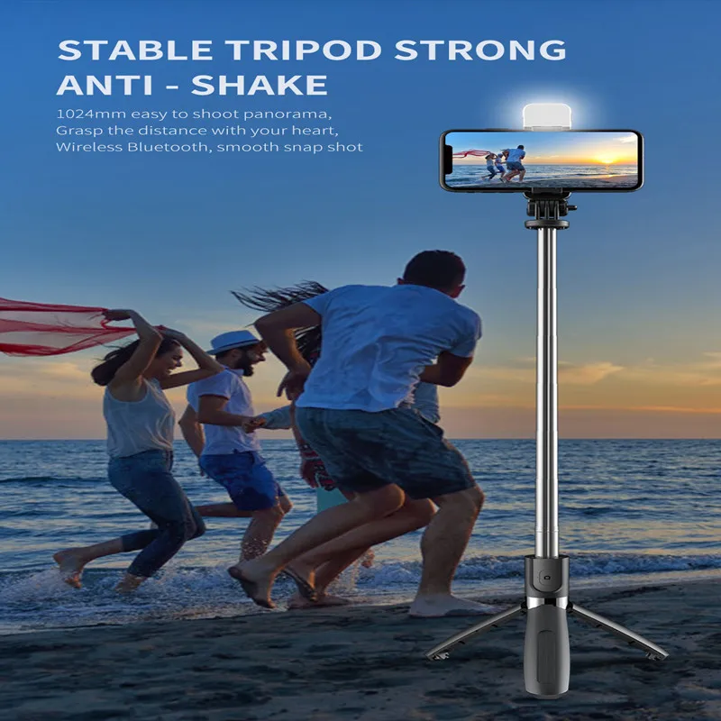 

CNIQOZ Bluetooth Selfie Stick Tripod Handheld Portable Travel Rack Foldable One-Legged Selfie Stick For Add Color To Your Makeup