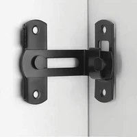 sliding door hinge barn door lock 90 degree right stainless steel angle door latch buckle for doors and windows