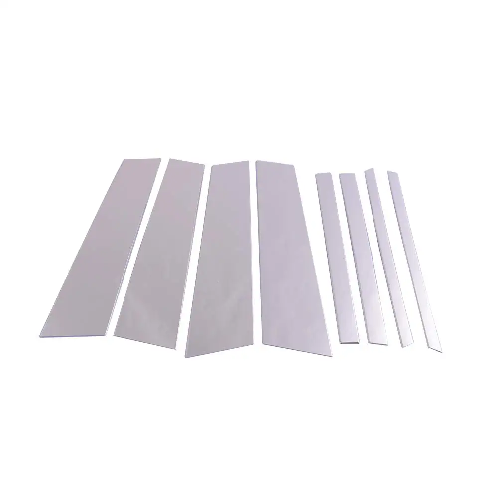 8 шт. полированная опора из алюминиевого сплава для автомобильной двери отделка