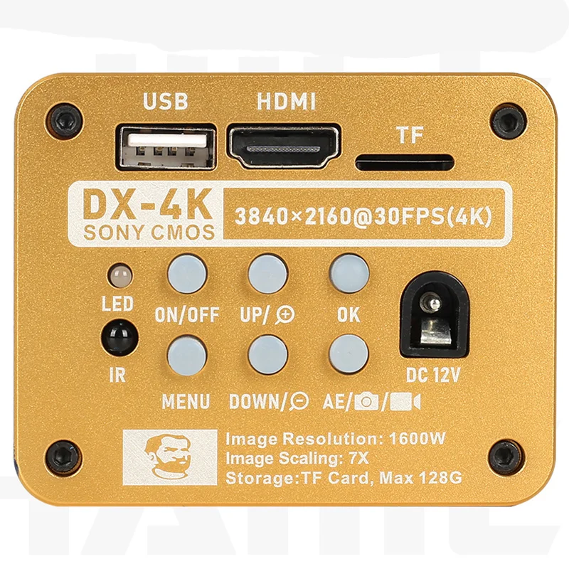 

Цифровой микроскоп MECHANIC DX-4K 4k 1080P 120 FPS с камерой высокой четкости, HDMI USB для пайки телефона
