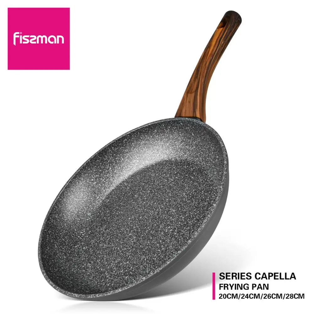 Индукционная плита FISSMAN CAPELLA серии Black Mable coating aluminum Fry Pan|Сковороды| |