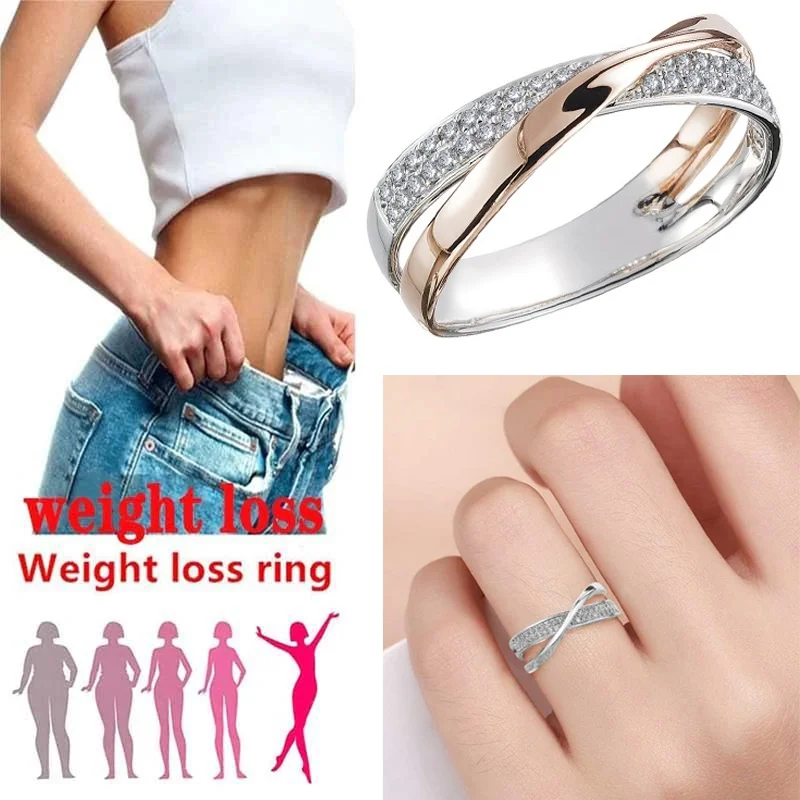 

Magnetic Weight Loss Ring Weight Loss Health Fitness Jewelry Fat Burning Design Opening Therapy Weight Loss Fashion Ring