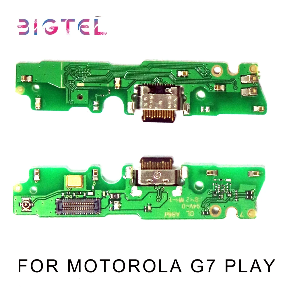 

5 Pcs/Lot 100% Test Ok For Motorola Moto G7 Play USB Charging Port Dock Connector Board Parts Flex Cable
