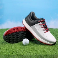 brand professional mens golf shoes non slip and waterproof golf training shoes men spikeless golf shoes golf shoes men