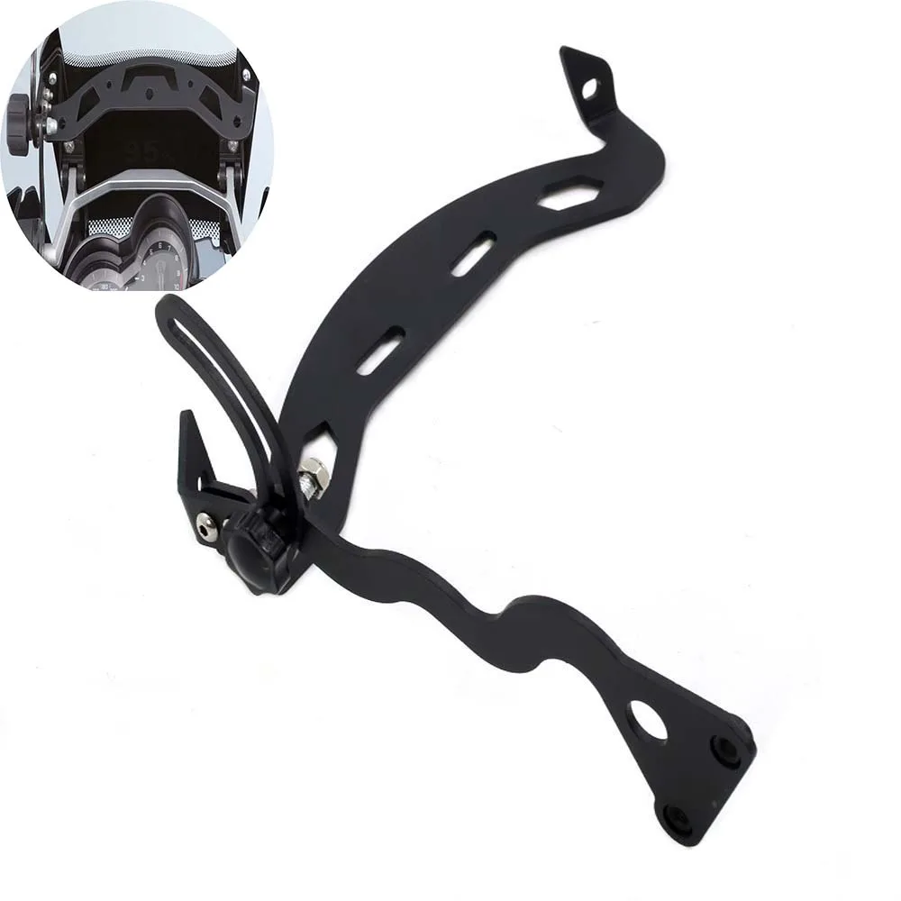 

For BMW R1200GS LC Adventure 2013-2019 R1250GS Adventure 2019 Motorcycle Windshield Windscreen Steel Bracket Mounting Clamps