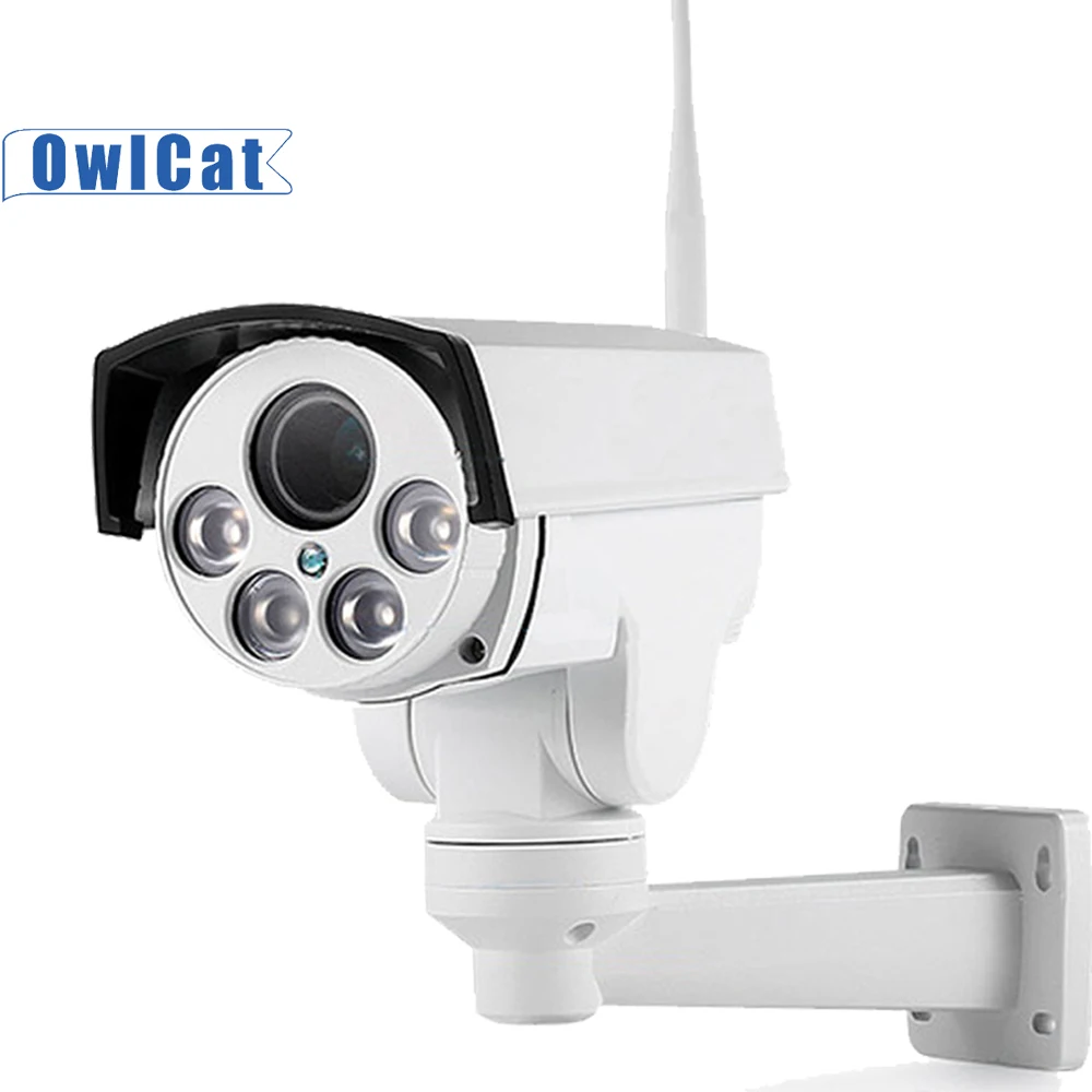 Уличная ip камера OwlCat SONY HD 2 МП 5 Wi Fi PTZ 5X оптический зум слот для SD аудио
