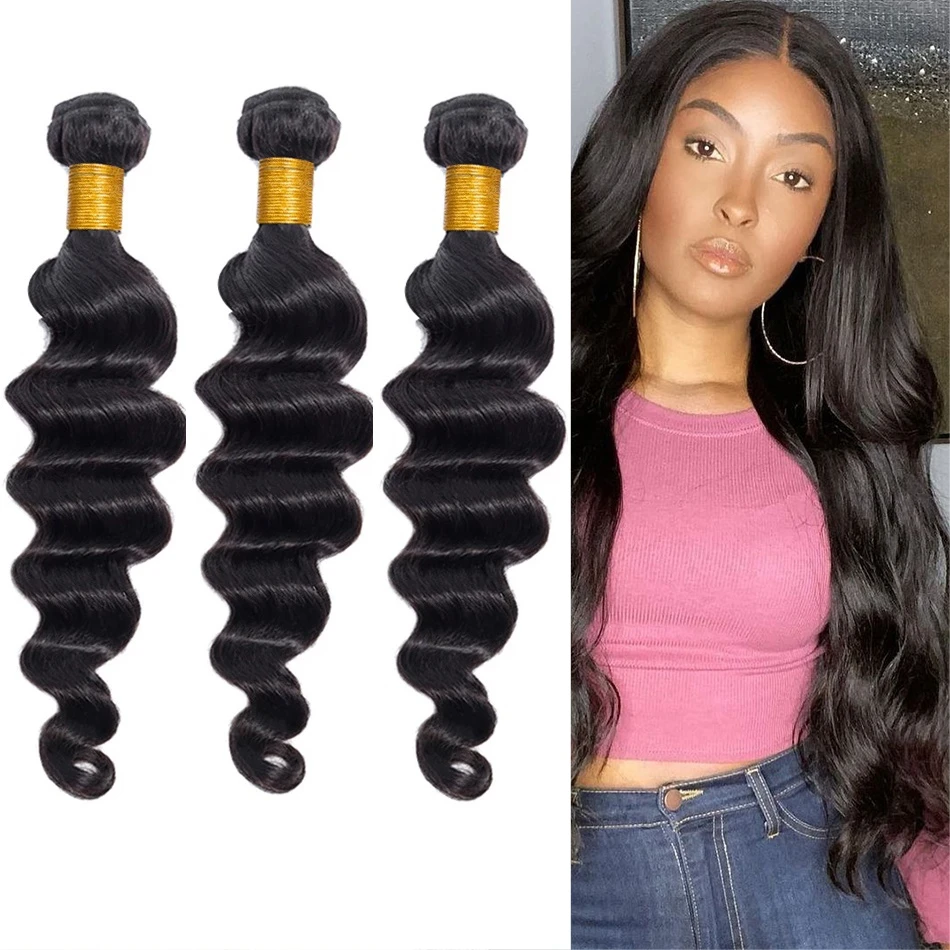 30 40 Inch 3 Virgin Indian Raw Brazilian Hair Weave Bundles Body Wave Remy Human Hair Natural Double Drawn Wholesale