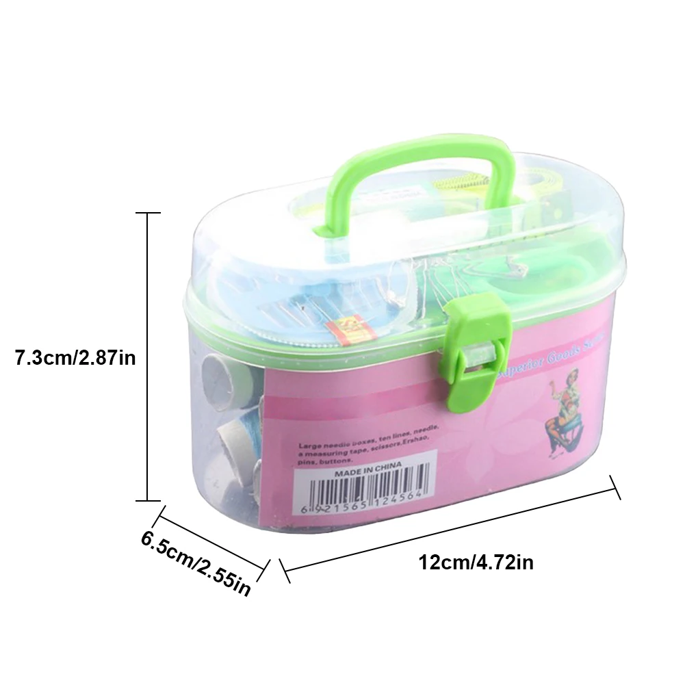 

Household portable 16-piece mini tool sewing thread multifunctional sewing kit hand sewing needle