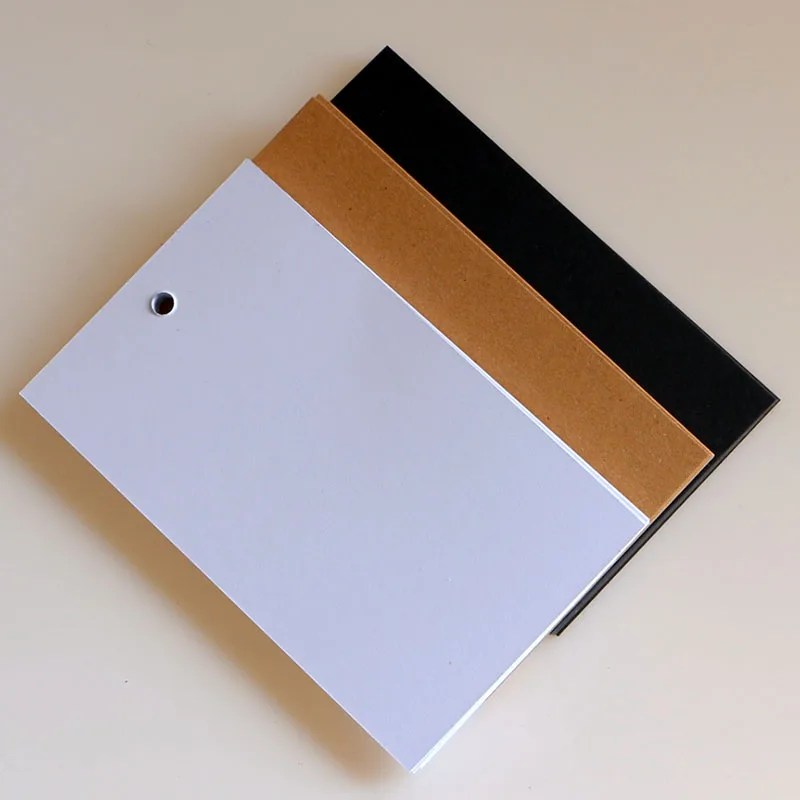 10*6 cm blank kraft gift tags cardboard pricing DIY notes brown paper labels 10pcs lot | Дом и сад