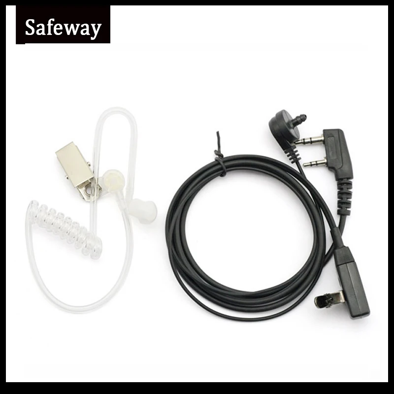 Динамик для Baofeng Air Acoustic Tube 2 Pin PPT наушник радио Walkie Talkie гарнитура микрофон 888S UV