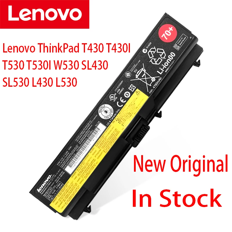 Новый оригинальный аккумулятор для ноутбука Lenovo ThinkPad T430 T430I T530 T530I W530 SL430 L430 L530 45N1104