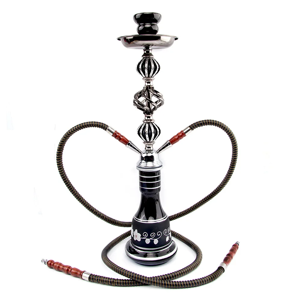 

Shisha Pipes Accessories Complete Smoking Narguile Narghile Chicha Kaloud Dab Hookah Set Full Meth Pipe Large Hose Stove