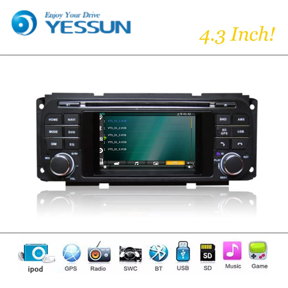 Автомобильный dvd плеер система Android Wince для Chrysler Jeep Dodge Авторадио стерео GPS