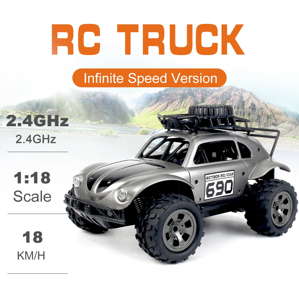 KY 1816A 2 4G 2WD 1/18 Масштаб RC Гусеничный внедорожник 260 Мотор бесконечная скорость