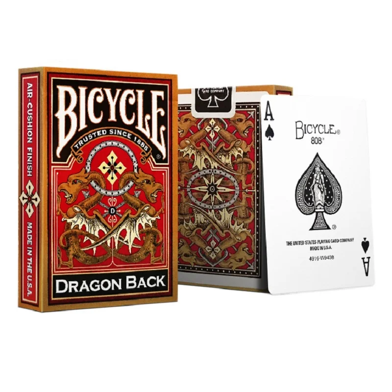 

Велосипед золотой дракон обратно игральные карты USPCC Bicycle Dragon Back колода волшебные карты игры Волшебные трюки реквизит для волшебника