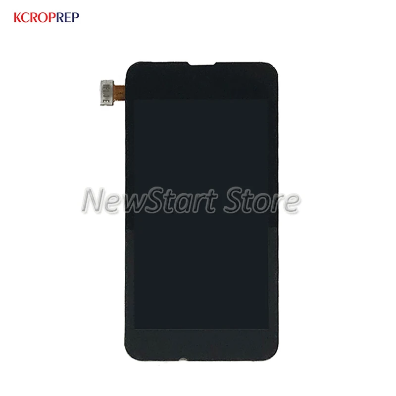 Для Nokia Lumia 530 RM-1017 ЖК-дисплей с сенсорным экраном дигитайзер в сборе рамкой для lcd 4