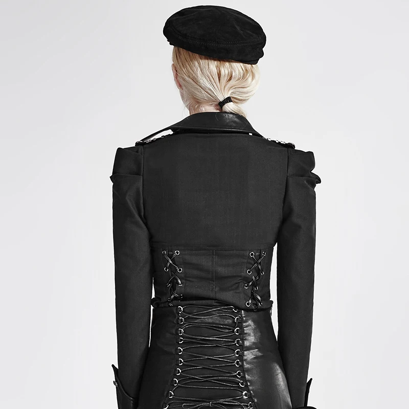 Женские облегающие рубашки в стиле милитари из саржевого твила с длинным рукавом