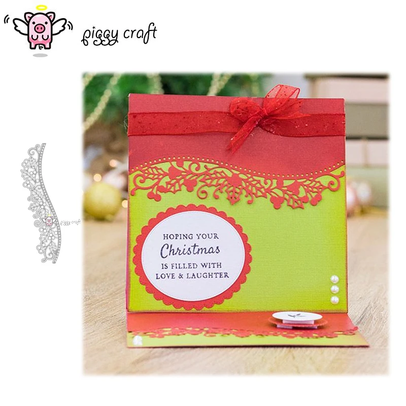 Металлические Вырубные штампы форма для вырезания Ягодный лист края скрапбукинг